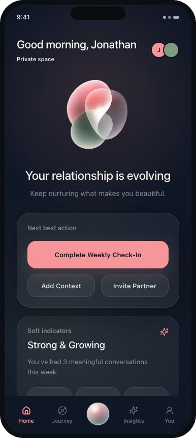 Revol home screen